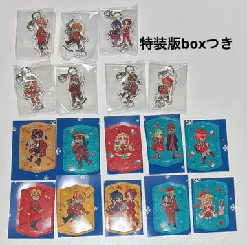 지박소년 하나코 군 아크릴 참 미니 클리어 카드 25권 특전