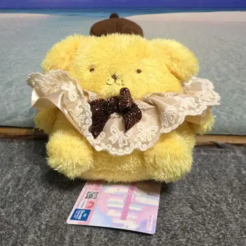 산리오 캐릭터즈 오메카시 키라키라 봉제 인형 폼폼푸딩