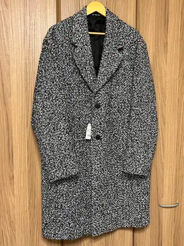 ZARA XL 더블 브레스트 체스터 코트