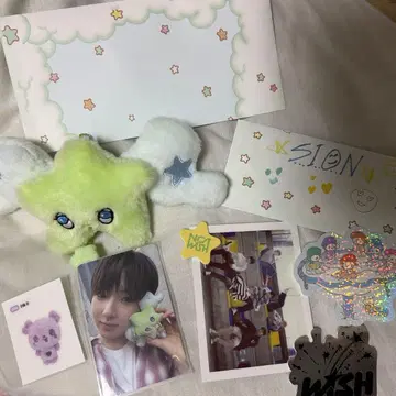 NCT WISH 위츄 트레이딩 카드 사쿠야 가이드 시온