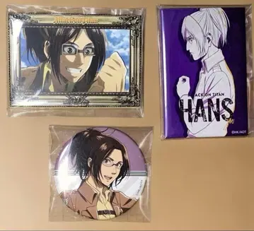 진격의 거인 한지 캔뱃지 스퀘어 witstudio 애니메이트 카페