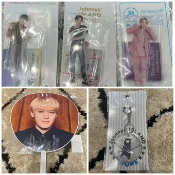 Travis Japan 마츠쿠라 카이토 부채 아크릴 스탠드 3개 참 세트