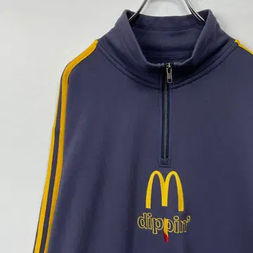 그라니프 맥도날드 하프 지퍼 맨투맨 XL