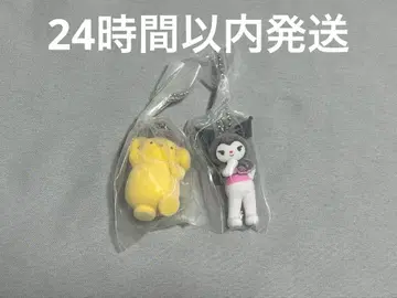 산리오 캐릭터 미니어처 참 라이브 캐릭터 쿠로미 폼폼푸딩