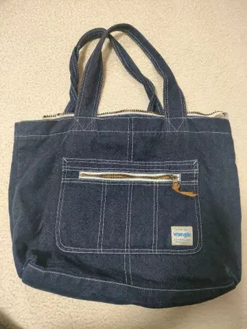 Wrangler 데님 토트백