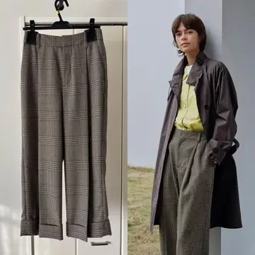 2024 마가렛 하우엘 체크 울 팬츠