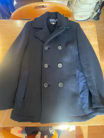 BLUE BLUE JAPAN 블랙 피코트 사이즈 1