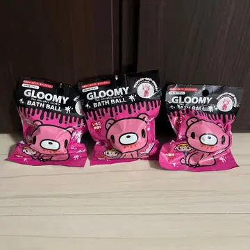 장난꾸러기 곰 그루미 목욕공 3개 세트