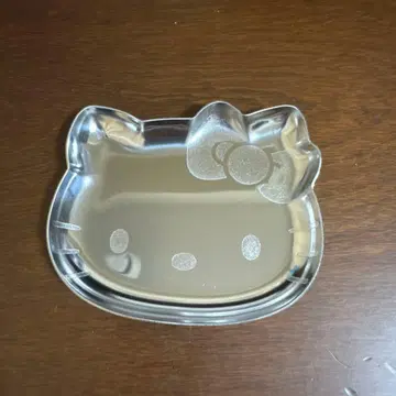 헬로키티 플레이트 약 10cm x 8cm 일본제