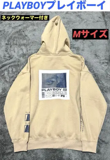 PLAYBOY 플레이보이 후드티 후디 넥워머 포함