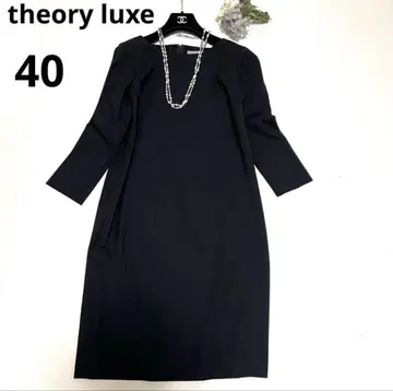 [ 새상품급 ] 띠어리 럭스 원피스 블랙 사이즈 40 울 소재