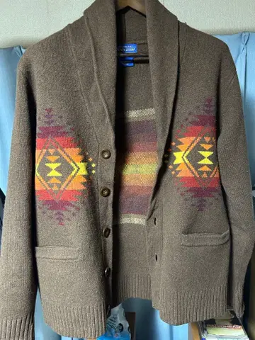 Pendleton 숄카라 가디건 니트 S 사이즈