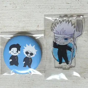 주술회전 고죠 사토루 캔뱃지 아크릴 스탠드