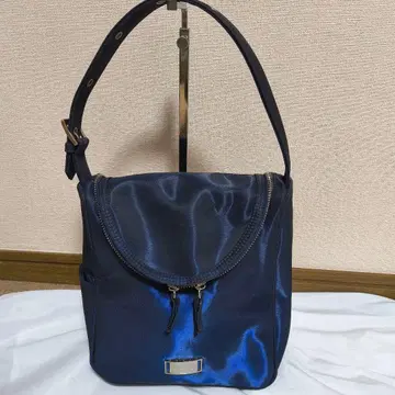 Jean Paul Gaultier 네이비 핸드백 레인보우 색상