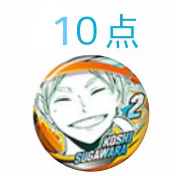 하이큐 팬파크 팬파 컬렉션 캔뱃지 콜렉션 FUN 스가와라