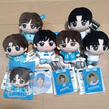 TWS: SD 인형 6체 세트 캔 배지, 아크릴 배지