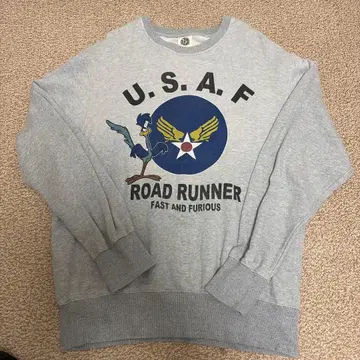 [새상품급] U.S.A.F. 로드러너 맨투맨 그레이