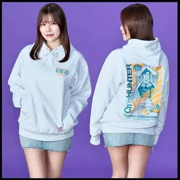 시티 헌터 풀오버 후드티