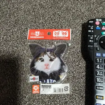 레트로 레어 나메네코 나멘나요 클리어 다이컷 키링 마지막 재고