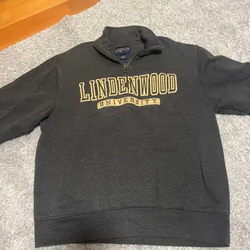 [ 새상품급 ] 잔스포 하프 지퍼 맨투맨 L 칼리지 구제 의류