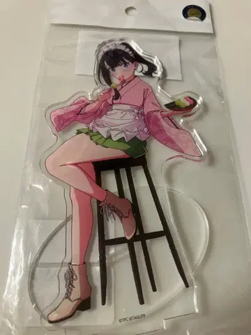 그리드맨 유니버스 TSUTAYA 화과자 아크릴 스탠드 타카라다 릿카