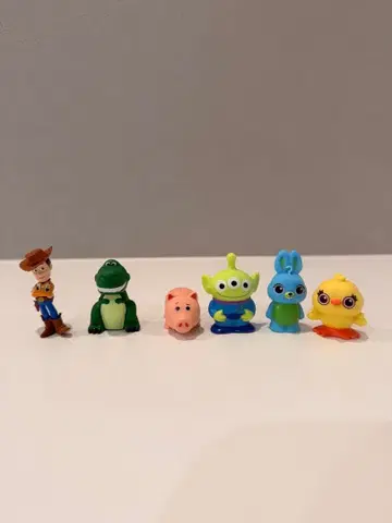 토이스토리 피규어 우디 햄 렉스 리틀그린맨