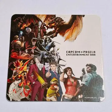 CAPCOM x PASELA 캡콤바 3주년 코스터 역전재판 바이오