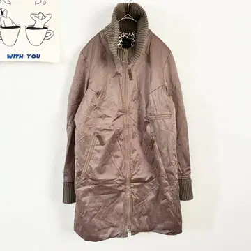 텐댄스퍼 레이빔즈 미들 기장 자켓 레오파드 무늬 캐주얼