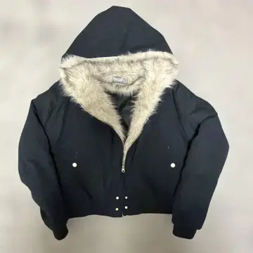 퍼 자켓 짧은 기장