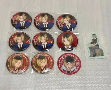 하이큐!! 코즈메 켄마 토부 동물공원 토큐!! 캔뱃지 스티커