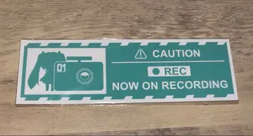 하츠네 미쿠 DBC 블랙박스 스티커