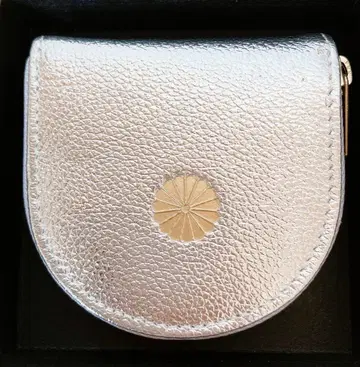 [미사용 새상품] 황궁 지갑 코인 케이스 동전 지갑 실버