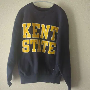 90s USA제 러셀 맨투맨 헤비웨이트 칼리지 로고 구제 의류