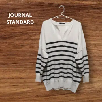 새상품급 저널 스탠다드 GOODMOOD 무지 보더 카프탄 풀오버