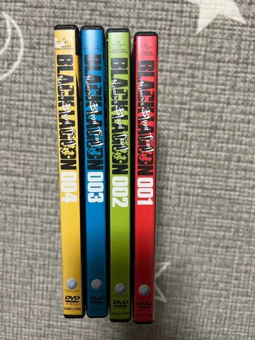 BLACK LAGOON DVD 세트 001-004