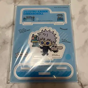 주술회전 회옥옥절 고죠 사토루 아크릴 스탠드 산리오 콜라보 시나몬