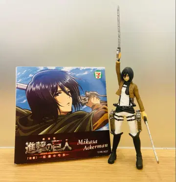 캡슐 원 진격의 거인 미카사 리얼 피규어 컬렉션