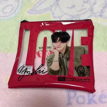 treasure 요시 클리어 파우치