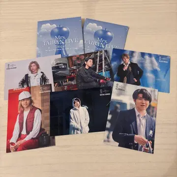 Mrs. TABIAN LIVE 2024 포토 카드 6장 세트