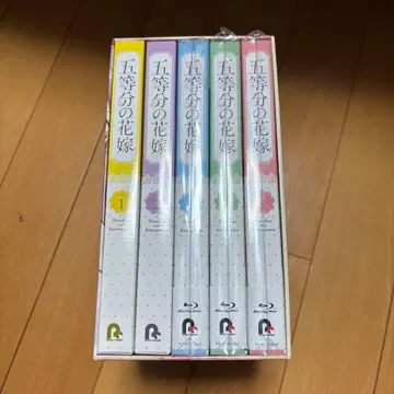 5등분의 신부 전 5권 세트 [blu-ray] 수납BOX 포함