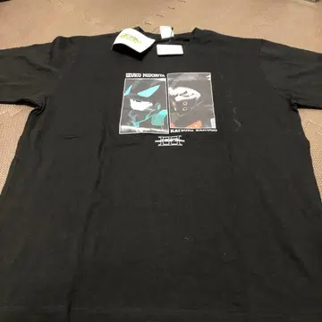 나의 히어로 아카데미아 월드 히어로즈 미션 T셔츠 L 히로아카