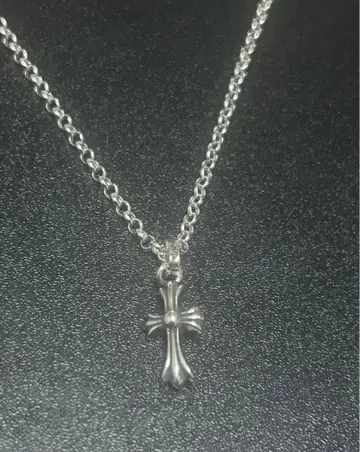 925 각인 실버 십자가 목걸이 크로스 목걸이 60cm