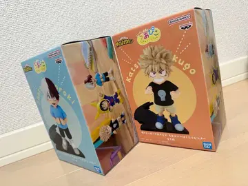 나의 히어로 아카데미아 치아피코 토도로키 쇼토 바쿠고 카츠키 피규어 세트