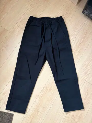 thom krom/톰크롬 와이드 실루엣 사루엘 팬츠 S