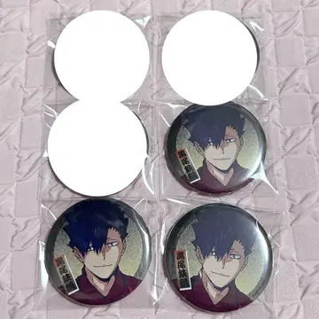 하이큐 쿠로오 캔뱃지 여름 축제