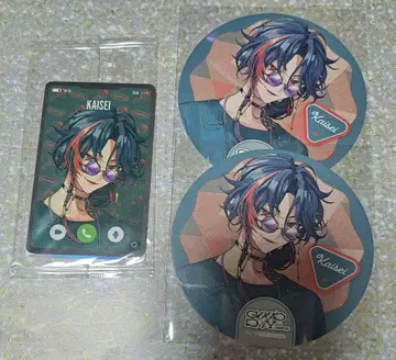 카이세이 37카드 3SKM 니지산지 AGF2024 특전 코스터 세트