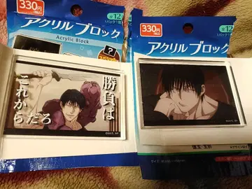 주술회전 후시구로 토우지 아크릴 블록 아크릴 스탠드 키링