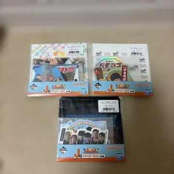 도카이 온에어 제일복권 스티커 세트 3종