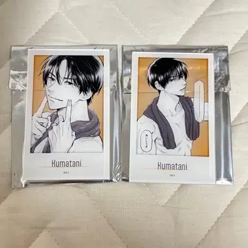 우라미치 선생님 쿠마가이 미츠오 아크릴 폴라로이드 카드