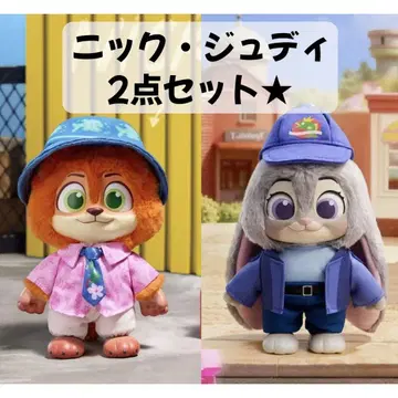 [새상품] MINISO 주토피아2 봉제 인형 주디 닉